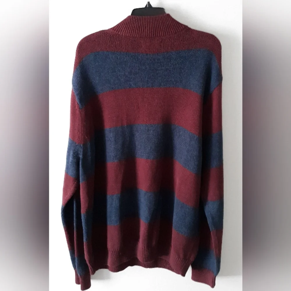 VTG Chaps 1/4 Zip Sweater XL